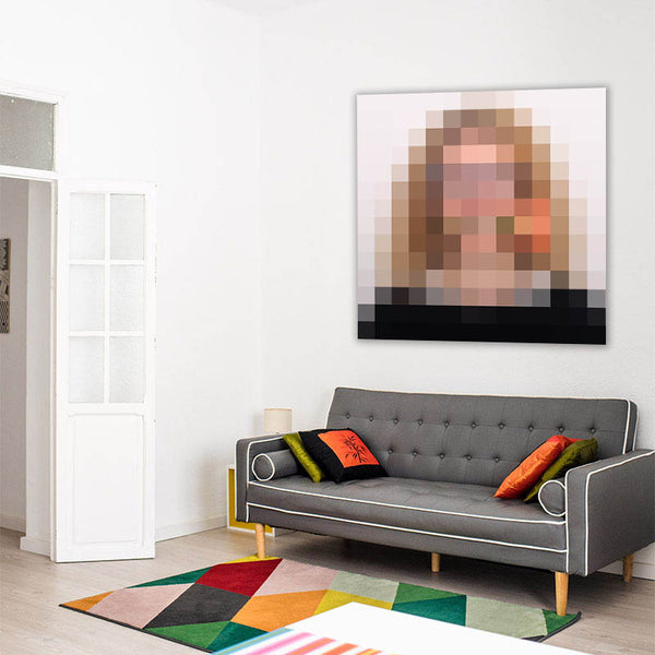 Pop-Art vom Foto - Pixel 5 (pix5) - Künstlerisches Pop-Art Bild vom eigenen Foto