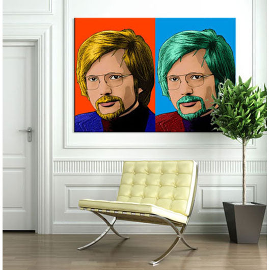 Pop-Art vom Foto - 2-Warhol Classic (wcl-2-01) - Künstlerisches Pop-Art Bild vom eigenen Foto