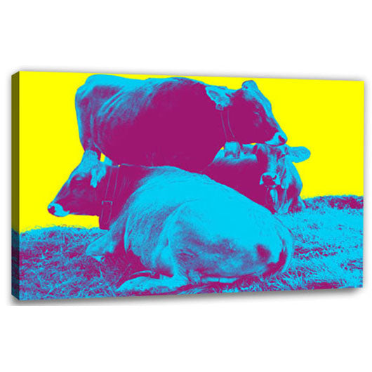 Pop-Art vom Foto - 1-Warhol plus 09 (wpl-1-09) - Künstlerisches Pop-Art Bild vom eigenen Foto