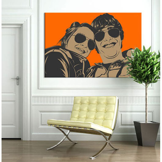 Pop-Art vom Foto - 1-Warhol pure 08 (wpu-1-08) - Künstlerisches Pop-Art Bild vom eigenen Foto