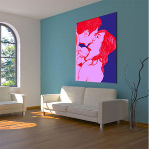 Pop-Art vom Foto - 1-Warhol pure 10 (wpu-1-10) - Künstlerisches Pop-Art Bild vom eigenen Foto