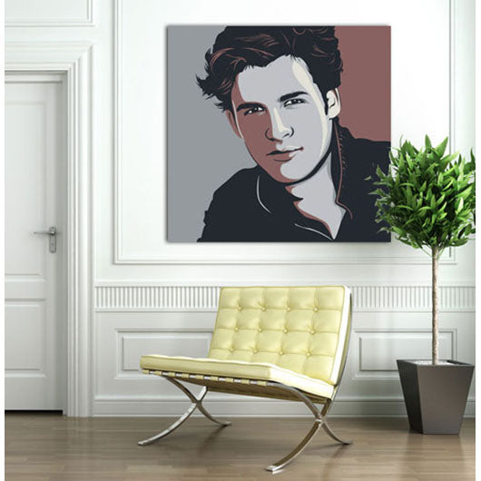 Pop-Art vom Foto - 1-Warhol pure 25 (wpu-1-25) - Künstlerisches Pop-Art Bild vom eigenen Foto
