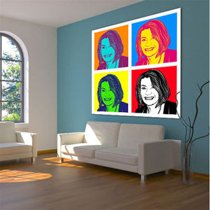 Pop-Art vom Foto - 4-Warhol pure 01 V2 (wpu-4-01v2) - Künstlerisches Pop-Art Bild vom eigenen Foto
