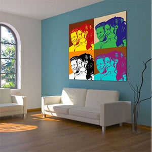 Pop-Art vom Foto - 4-Warhol pure 02 (wpu-4-02) - Künstlerisches Pop-Art Bild vom eigenen Foto
