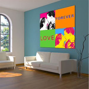 Pop-Art vom Foto - 4-Warhol pure 22 (wpu-4-22) - Künstlerisches Pop-Art Bild vom eigenen Foto