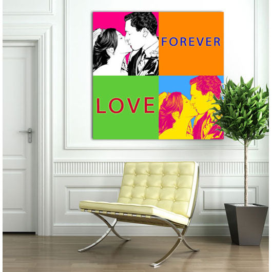 Pop-Art vom Foto - 4-Warhol pure 22 (wpu-4-22) - Künstlerisches Pop-Art Bild vom eigenen Foto