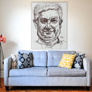 Pop-Art vom Foto - Zeichnung 001 (zei001) - Künstlerisches Pop-Art Bild vom eigenen Foto