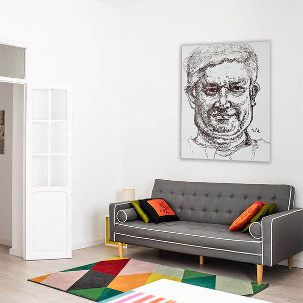 Pop-Art vom Foto - Zeichnung 001 (zei001) - Künstlerisches Pop-Art Bild vom eigenen Foto