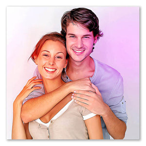 Pop-Art vom Foto - Zeichnung 013 (zei013) - Künstlerisches Pop-Art Bild vom eigenen Foto