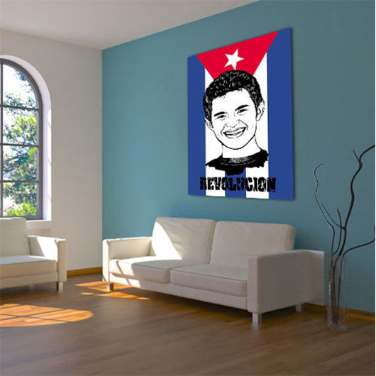 Pop-Art vom Foto - Che Guevara 1 (che1) - Künstlerisches Pop-Art Bild vom eigenen Foto