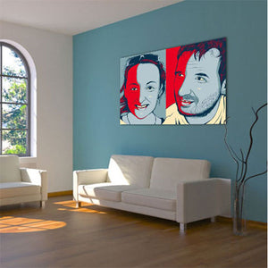 Pop-Art vom Foto - Obama 13 (oba013) - Künstlerisches Pop-Art Bild vom eigenen Foto