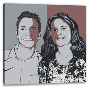 Pop-Art vom Foto - Obama 21 (oba021) - Künstlerisches Pop-Art Bild vom eigenen Foto