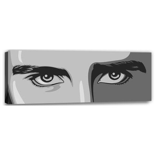 Pop-Art vom Foto - Obama 24 (oba024) - Künstlerisches Pop-Art Bild vom eigenen Foto