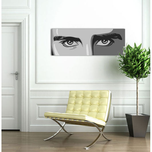 Pop-Art vom Foto - Obama 24 (oba024) - Künstlerisches Pop-Art Bild vom eigenen Foto