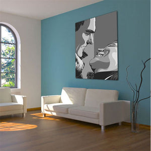 Pop-Art vom Foto - Obama 26 (oba026) - Künstlerisches Pop-Art Bild vom eigenen Foto