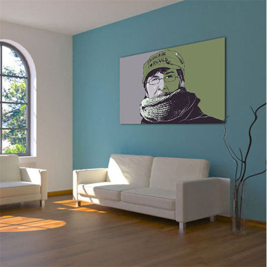 Pop-Art vom Foto - Obama 29 (oba029) - Künstlerisches Pop-Art Bild vom eigenen Foto