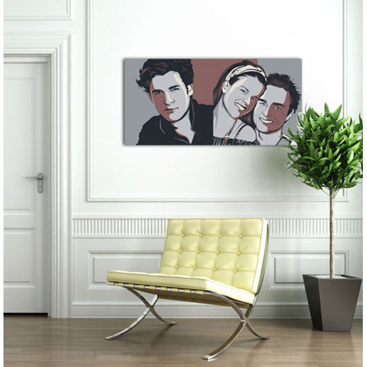 Pop-Art vom Foto - Obama 33 (oba033) - Künstlerisches Pop-Art Bild vom eigenen Foto