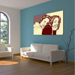 Pop-Art vom Foto - Obama 38 (oba038) - Künstlerisches Pop-Art Bild vom eigenen Foto