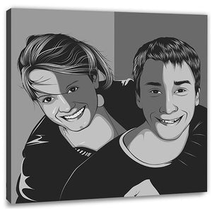 Pop-Art vom Foto - Obama 41 (oba041) - Künstlerisches Pop-Art Bild vom eigenen Foto