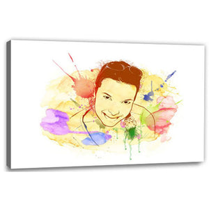 Pop-Art vom Foto - Splash 5 (spl105) - Künstlerisches Pop-Art Bild vom eigenen Foto