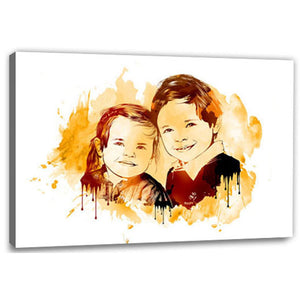 Pop-Art vom Foto - Splash 8 (spl108) - Künstlerisches Pop-Art Bild vom eigenen Foto