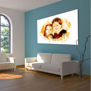 Pop-Art vom Foto - Splash 8 (spl108) - Künstlerisches Pop-Art Bild vom eigenen Foto