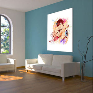 Pop-Art vom Foto - Splash 17 (spl117) - Künstlerisches Pop-Art Bild vom eigenen Foto