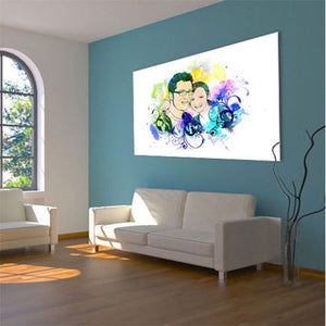 Pop-Art vom Foto - Splash 20 (spl120) - Künstlerisches Pop-Art Bild vom eigenen Foto