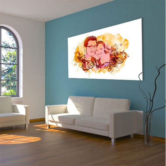 Pop-Art vom Foto - Splash 21 (spl121) - Künstlerisches Pop-Art Bild vom eigenen Foto