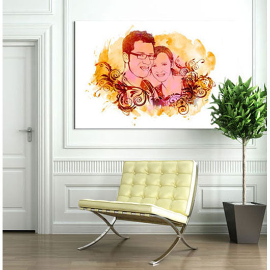 Pop-Art vom Foto - Splash 21 (spl121) - Künstlerisches Pop-Art Bild vom eigenen Foto