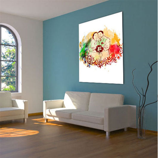 Pop-Art vom Foto - Splash 29 (spl129) - Künstlerisches Pop-Art Bild vom eigenen Foto