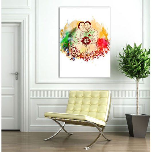 Pop-Art vom Foto - Splash 29 (spl129) - Künstlerisches Pop-Art Bild vom eigenen Foto