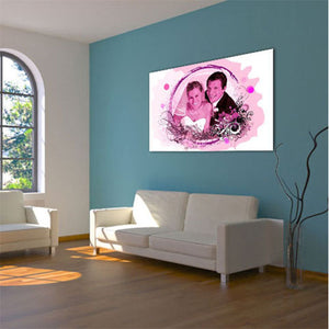 Pop-Art vom Foto - Splash 32 (spl132) - Künstlerisches Pop-Art Bild vom eigenen Foto