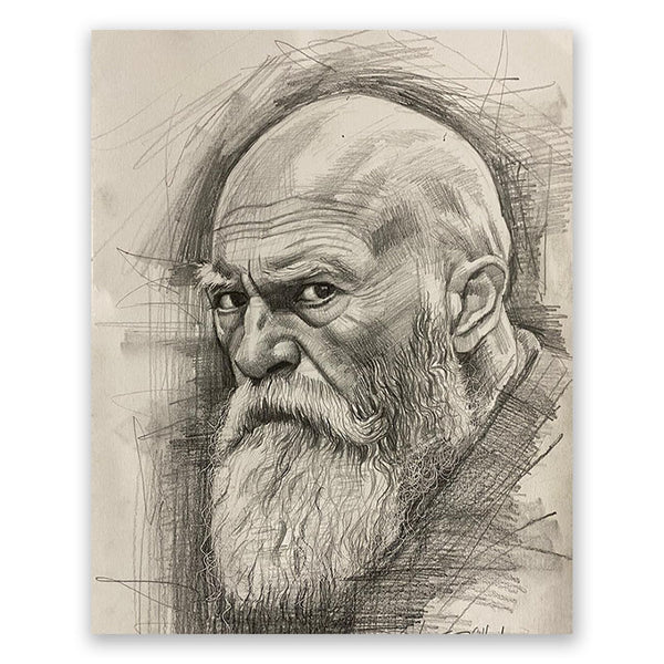 Dibujo a lápiz digital a partir de una foto (d-zei-b)