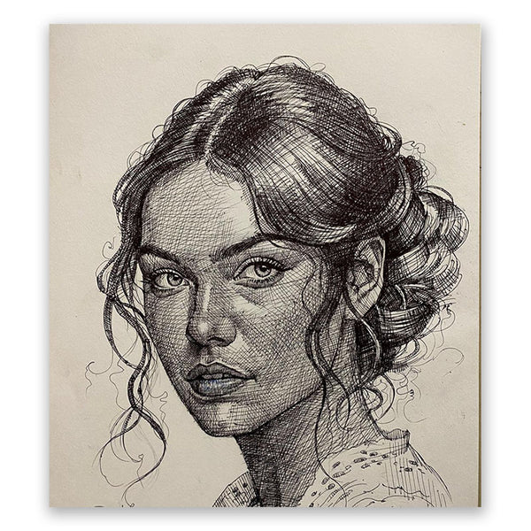 Dibujo a lápiz digital a partir de una foto (d-zei-b)