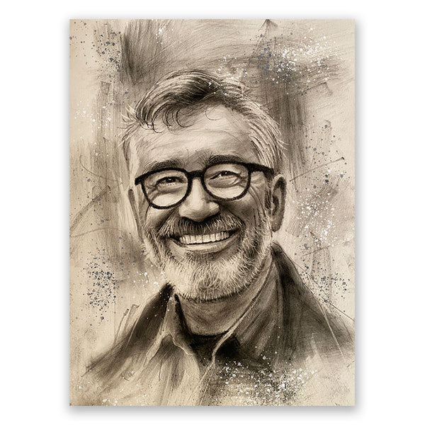 Dibujo a lápiz digital a partir de una foto (d-zei-b)