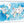 Cargar imagen en el visor de la galería, Fingerabdruck-Leinwand - Weltkarte Blau - Fingerabdruck Leinwand
