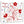 Cargar imagen en el visor de la galería, Fingerabdruck-Leinwand - Blume Rot - Fingerabdruck Leinwand
