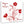 Cargar imagen en el visor de la galería, Fingerabdruck-Leinwand - Blume Rot - Fingerabdruck Leinwand
