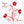 Cargar imagen en el visor de la galería, Fingerabdruck-Leinwand - Blume Rot - Fingerabdruck Leinwand

