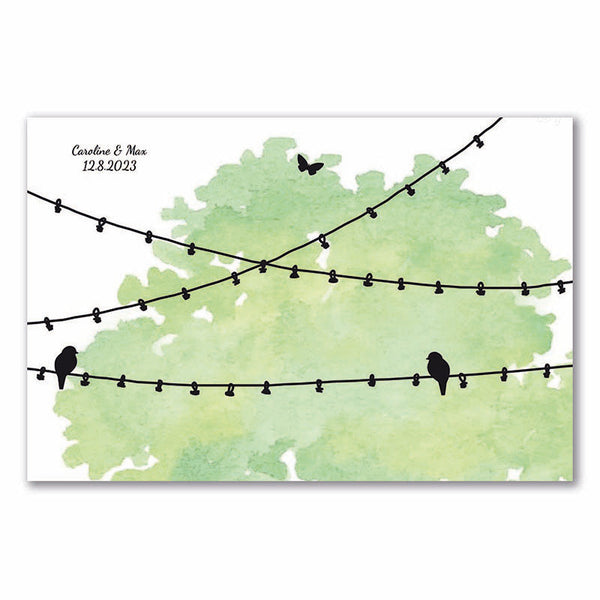 Fingerabdruck-Leinwand - Lichterette - Fingerabdruck Leinwand