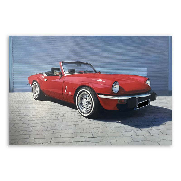 Hacer pintar edificios y vehículos - pinturas al óleo