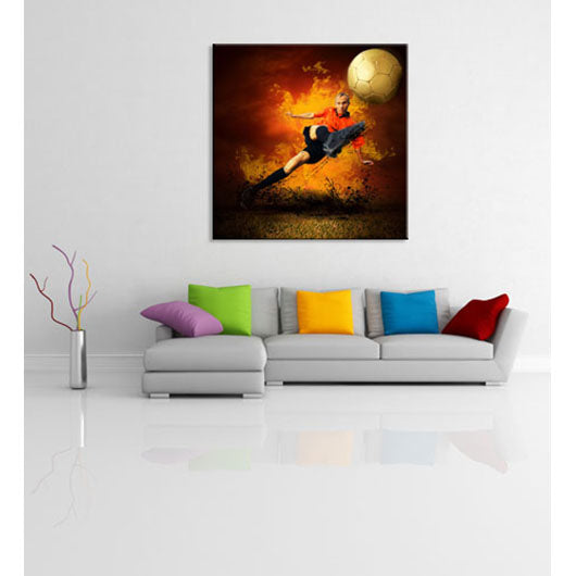 Fantasie-Portrait - Heißer Fußballer - Fantasieportrait
