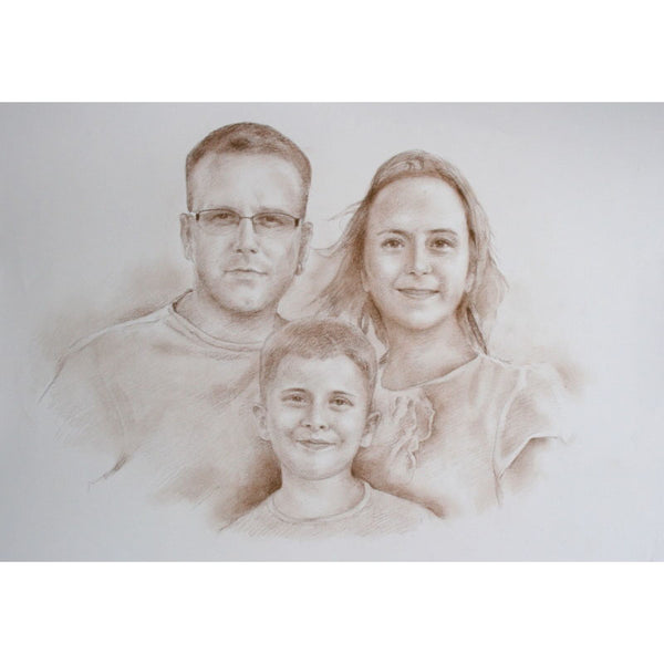 Dibujo digital en sepia a partir de una foto (d-zei-s)