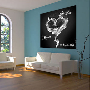 Persönliche Textbotschaft - Liebesbotschaft 156_sw - Romantische Liebesbotschaft