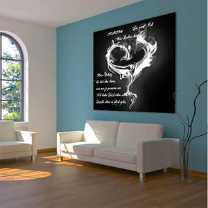 Persönliche Textbotschaft - Liebesbotschaft 189_sw - Romantische Liebesbotschaft