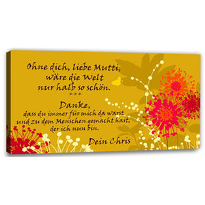 Persönliche Textbotschaft - Muttertags-Botschaft 207 - Romantische Liebesbotschaft