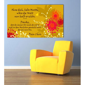 Persönliche Textbotschaft - Muttertags-Botschaft 207 - Romantische Liebesbotschaft