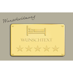 Persönliche Textbotschaft - Hotel - Romantische Liebesbotschaft